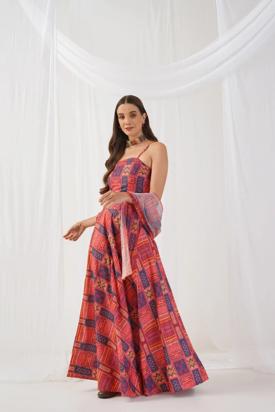 Red Lehenga Choli for Women | Party Wear Designer Lehenga