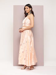 Mirror Work Lehenga Choli With printed Organza dupatta-JOLS-D34W