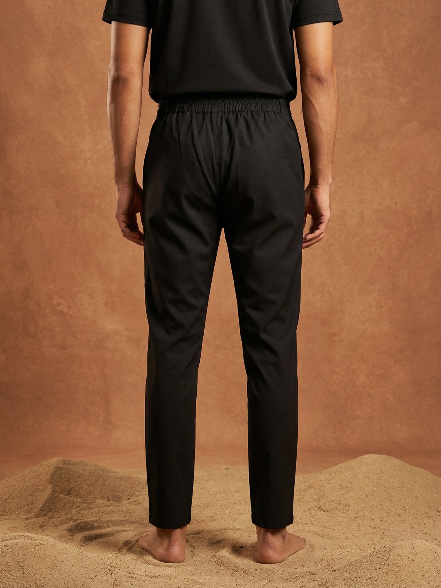 DesiQlo Men Pajamas - Multicolor - JOPJ_005Black_Pack-2_S