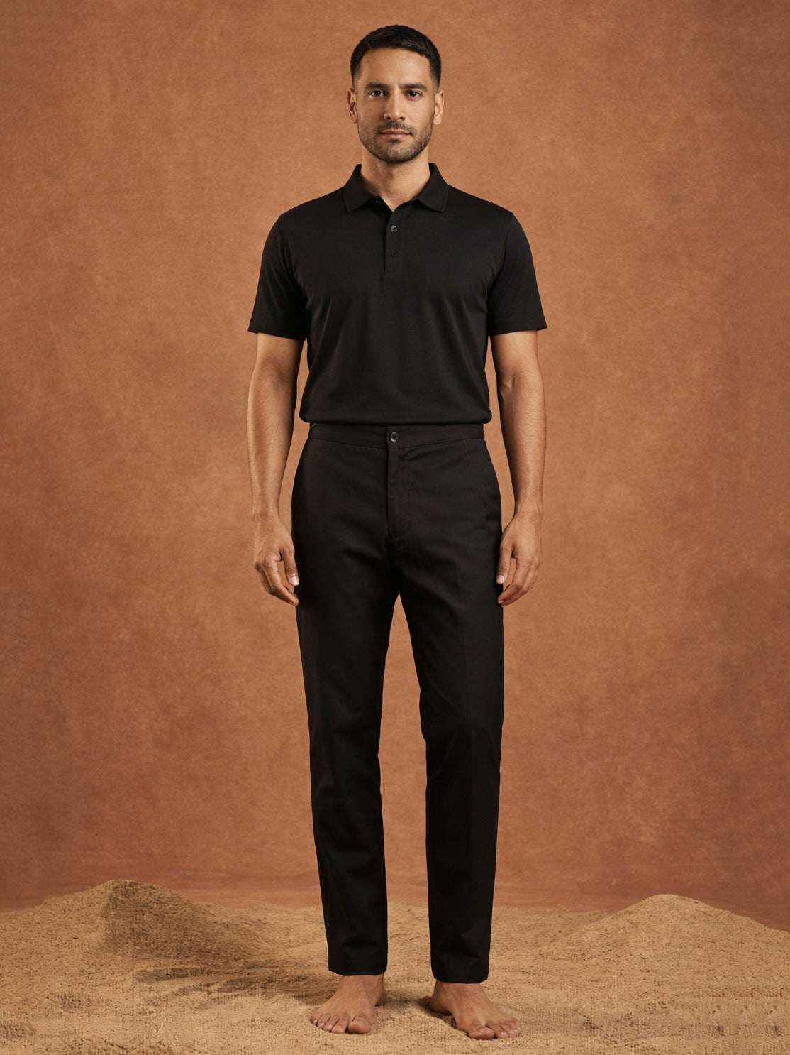 DesiQlo Men Pajamas - Black