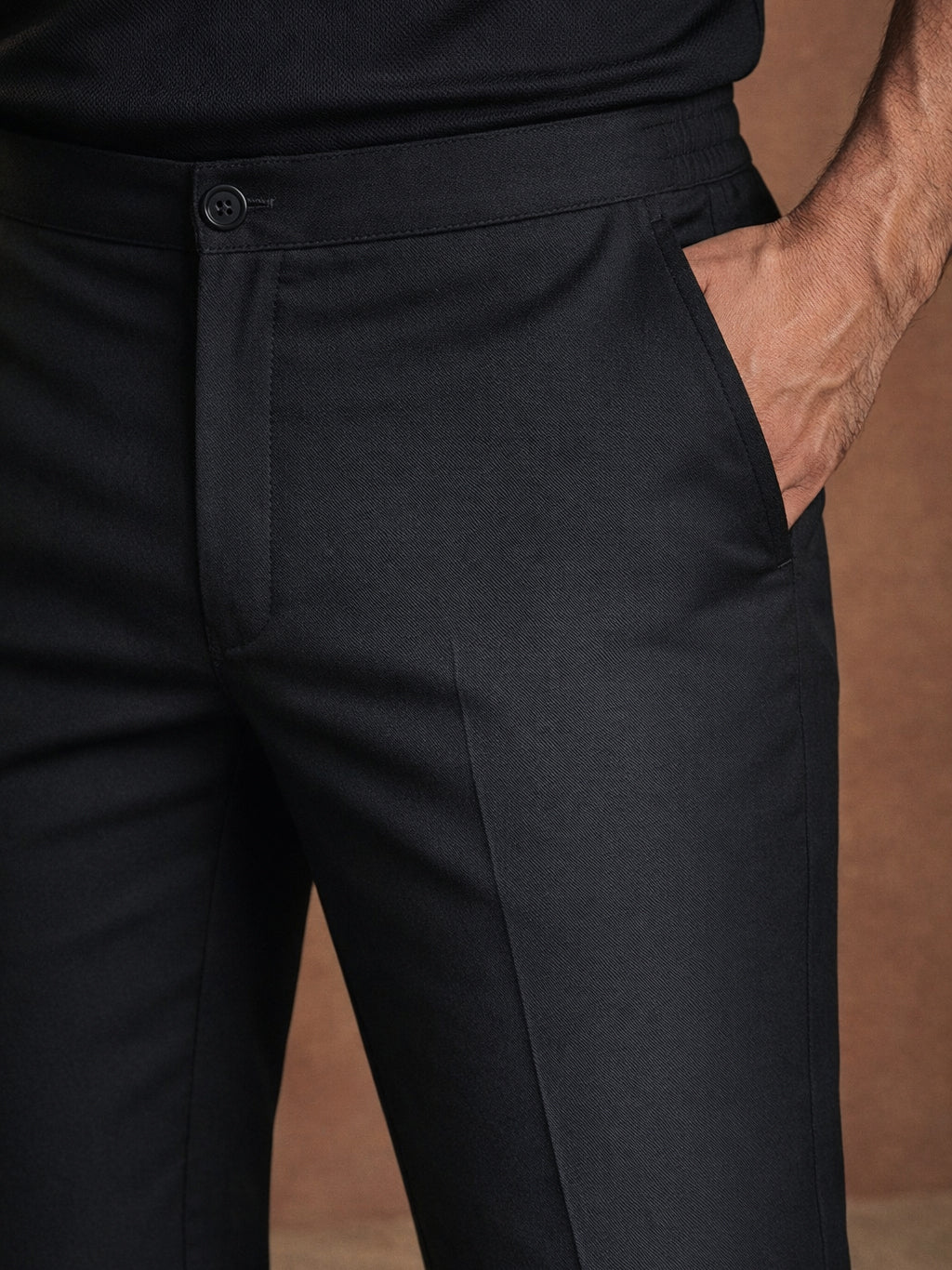 DesiQlo Men Pajamas - Black