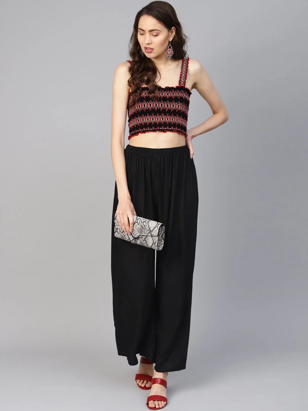 Black Palazzo Pants for Women - High Waisted, Wide Leg & Stylish