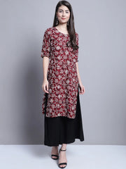 Women Black Straight Partially Elasticated Palazzo ( JOPL 2137Black )