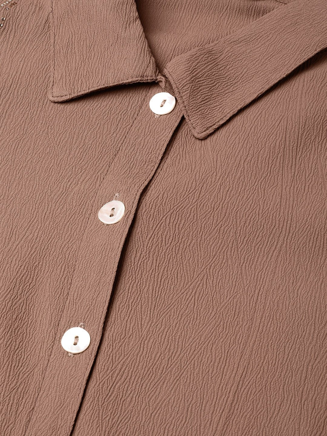 DesiQlo Women Tops - Brown