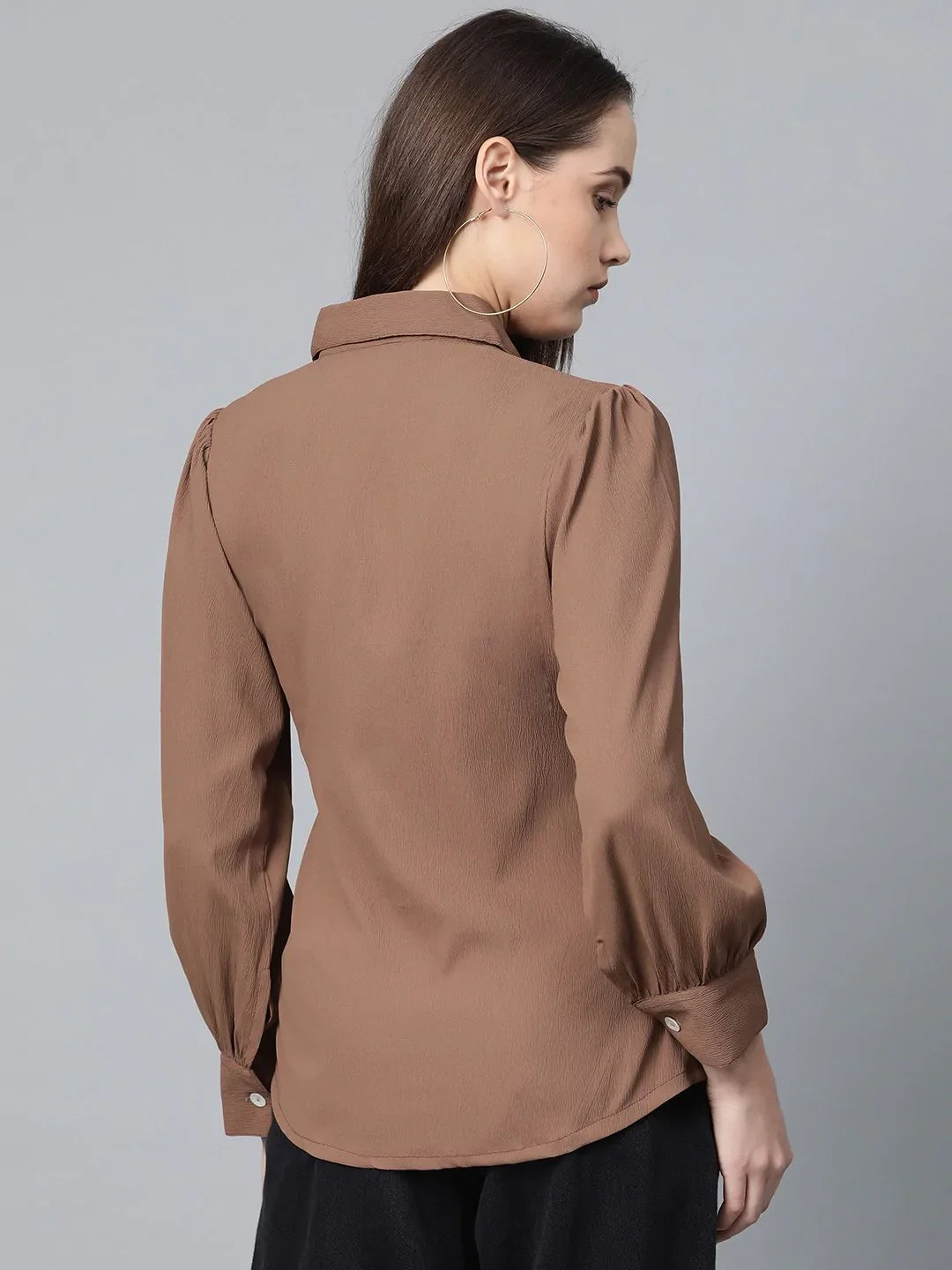 DesiQlo Women Tops - Brown