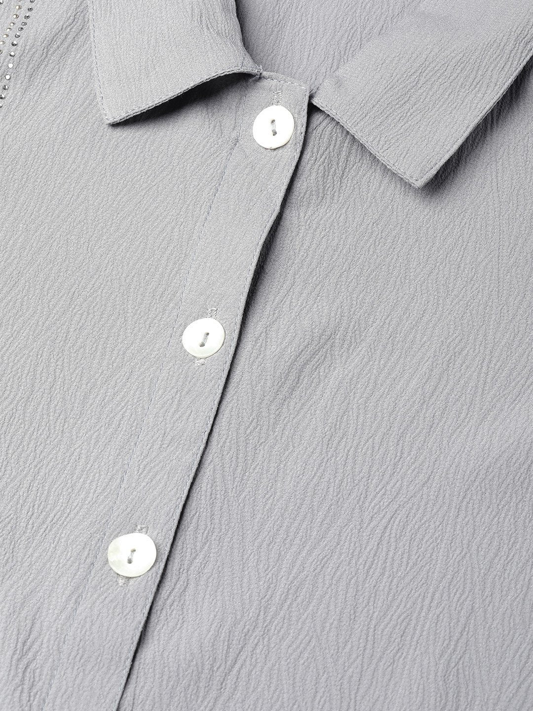 DesiQlo Women Tops - Grey - JOT_7002_Grey_S