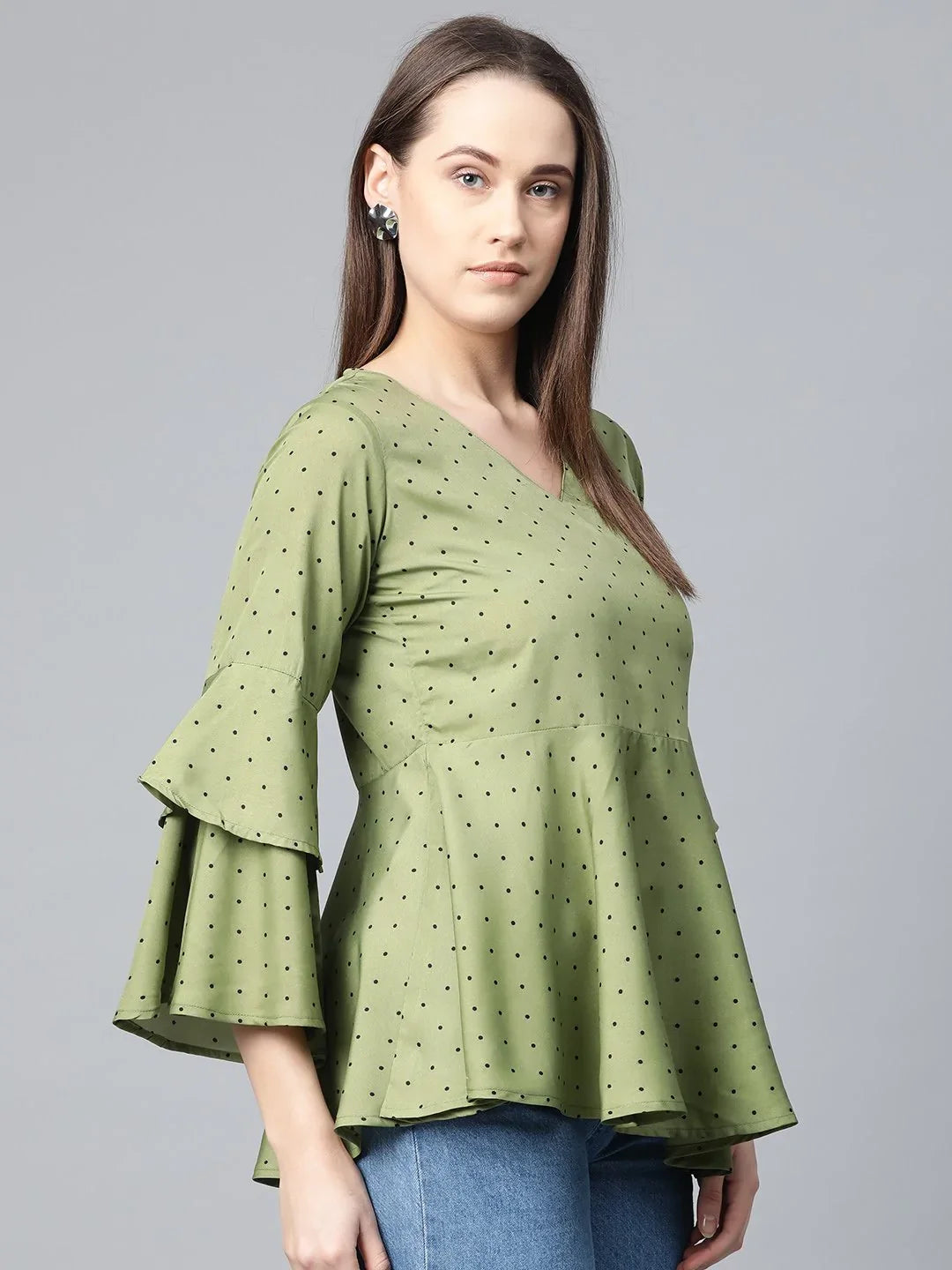 DesiQlo Women Tops - Green