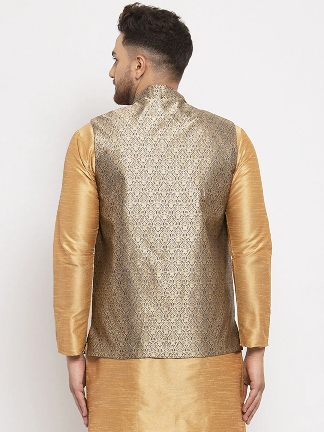 Grey Nehru Jacket for Men - Stylish Indian Nehru Jackets