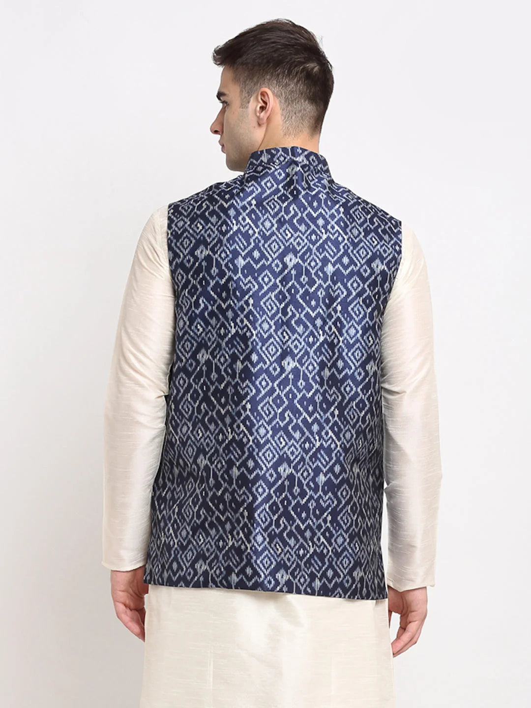 Blue Nehru Jacket - Men's Indian Nehru Jackets for Weddings