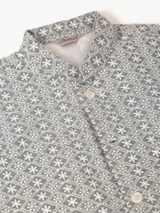 Men's Grey Embroidered Nehru Jackets ( JOWC 4041 Grey )