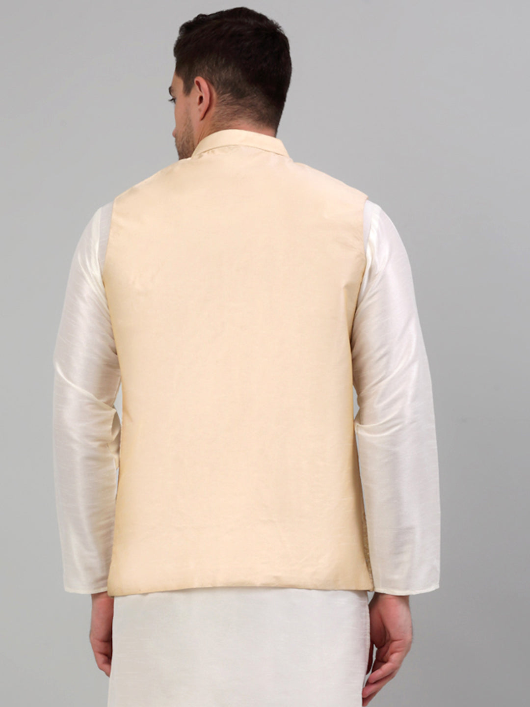 Men's Embroidered Nehru Jacket-JOWC | Ethnic Nehru Jackets