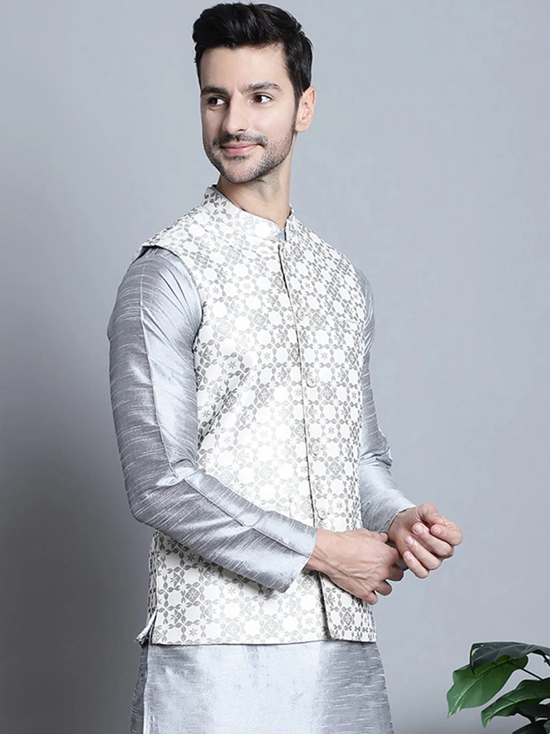 Men's Locked Nehru Jacket - Nehru Jacket Wedding Collection