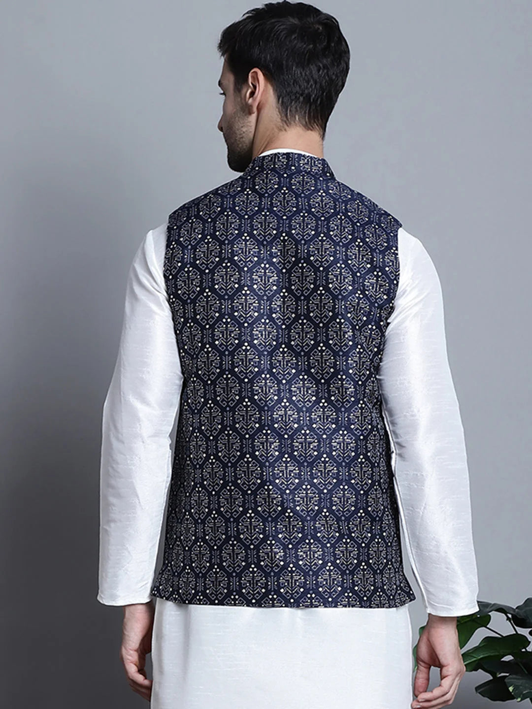 Stylish Men's Printed Nehru Jacket | Indian Nehru Jackets
