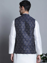 Men's Printed Styled Nehru Jacket