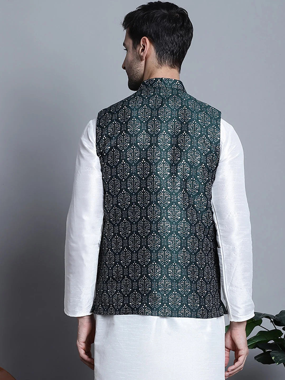 Men's Printed Best Nehru Jacket | Ethnic Nehru Jackets