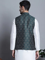 Men's Printed Best Nehru Jacket