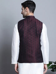 Men's Woven Assorted Design Nehru Jacket
