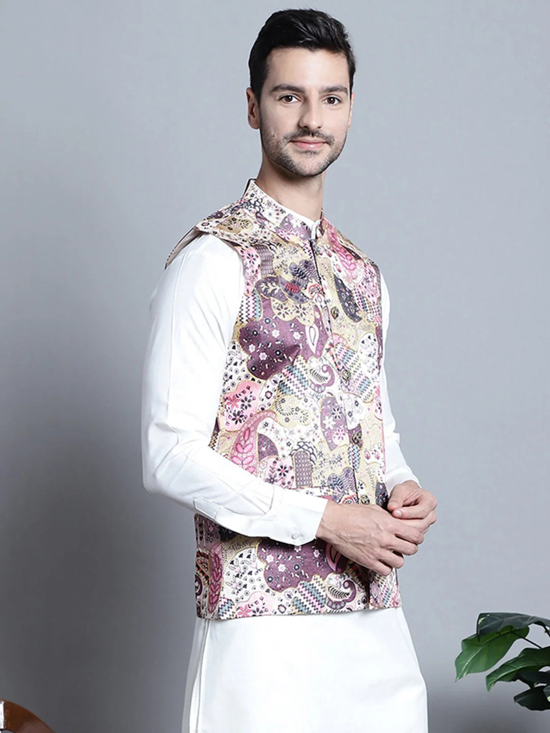 Zari Work Nehru Jacket for Men | Indian Nehru Jackets