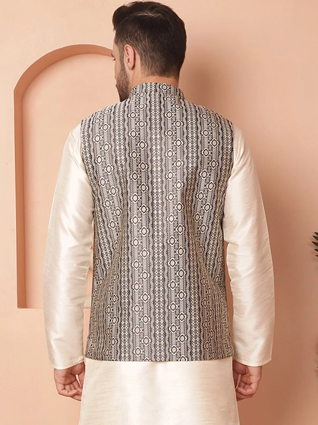 Classic Black Nehru Jacket - Men's Ethnic Nehru Jackets