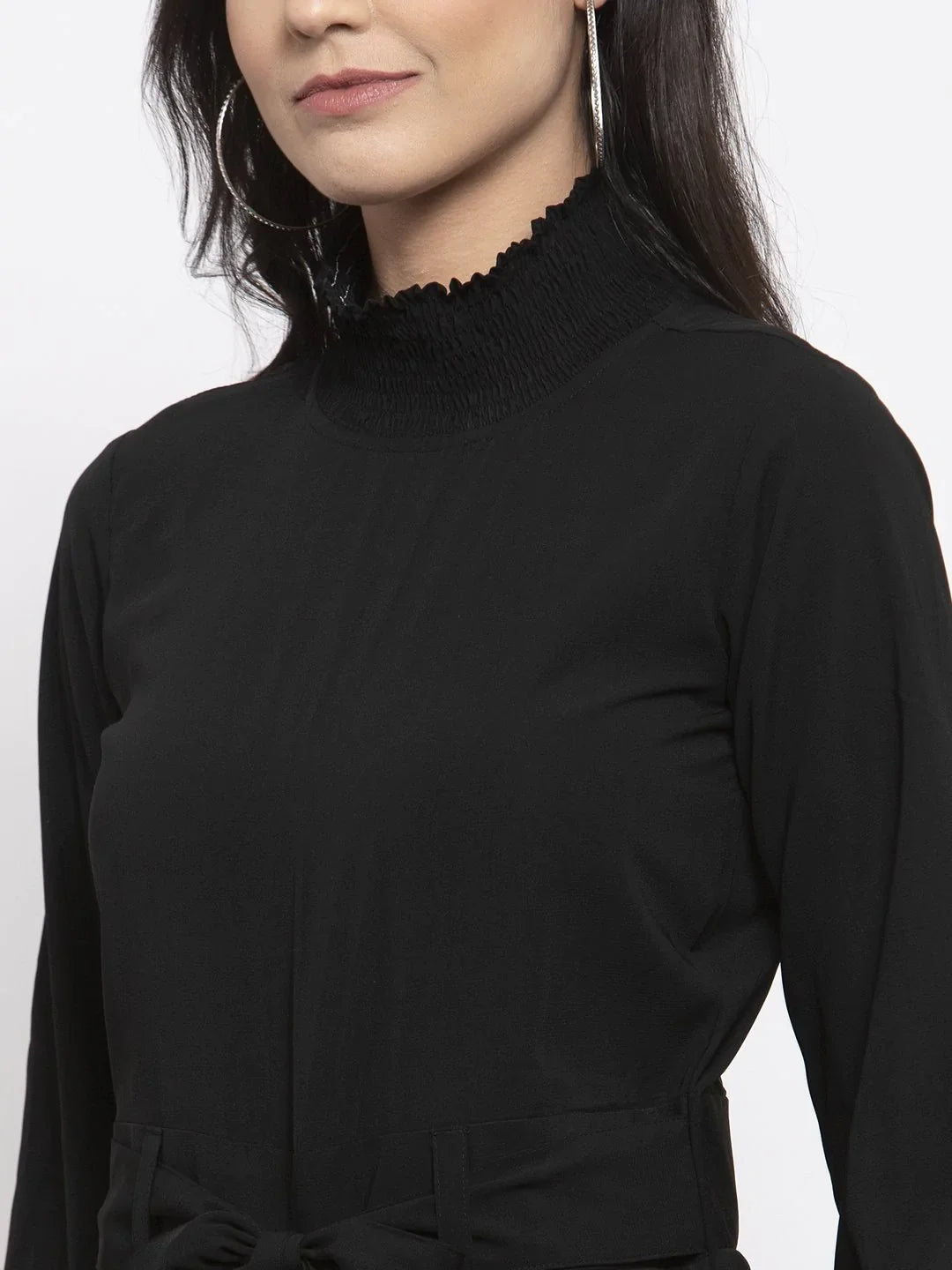DesiQlo Women Jumpsuit - Black - JUP_8002_Black_XS