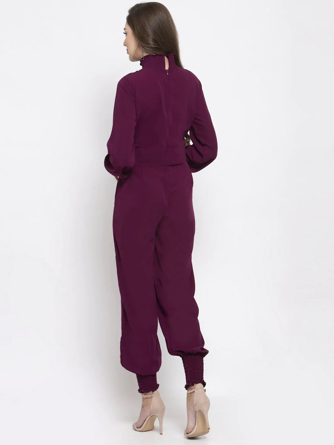 DesiQlo Women Jumpsuit - Purple - JUP_8002_Purple_XS
