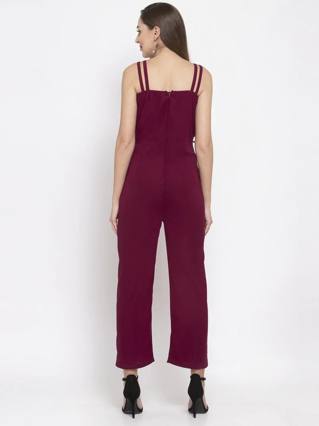 DesiQlo Women Jumpsuit - Purple - JUP_8004_Purple_XS