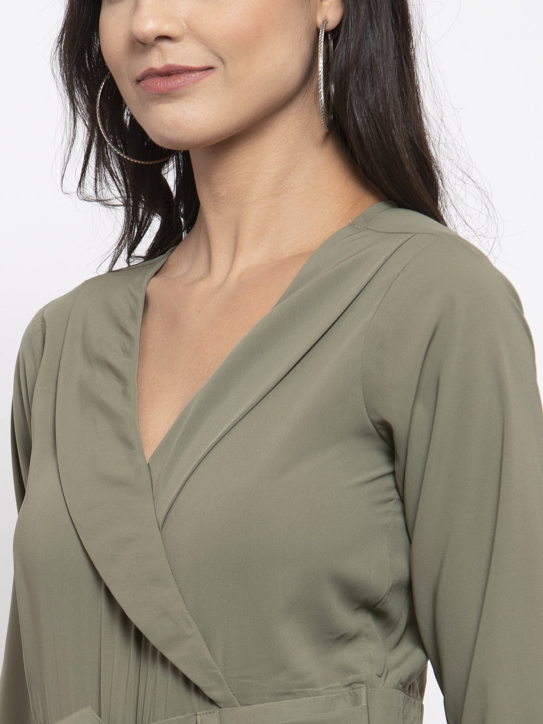 Pista Green Jumpsuit - Women's Western Wear | Stylish Outfit