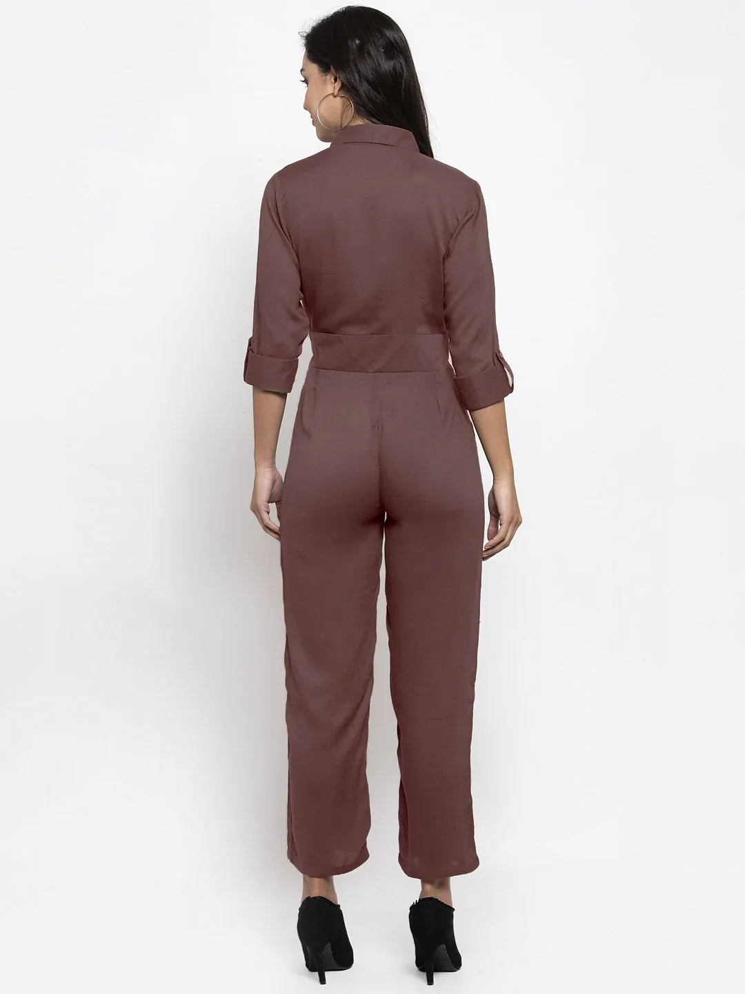 DesiQlo Women Jumpsuit - Brown