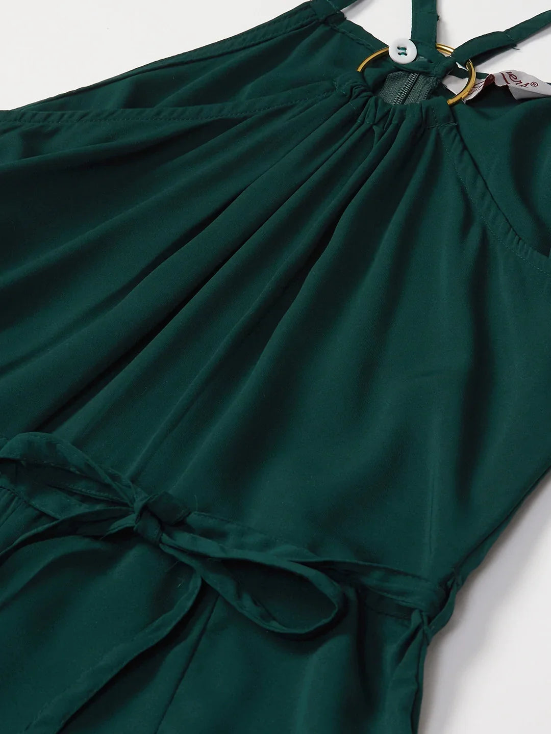 DesiQlo Women Jumpsuit - Green - JUP_8012_Green_XS