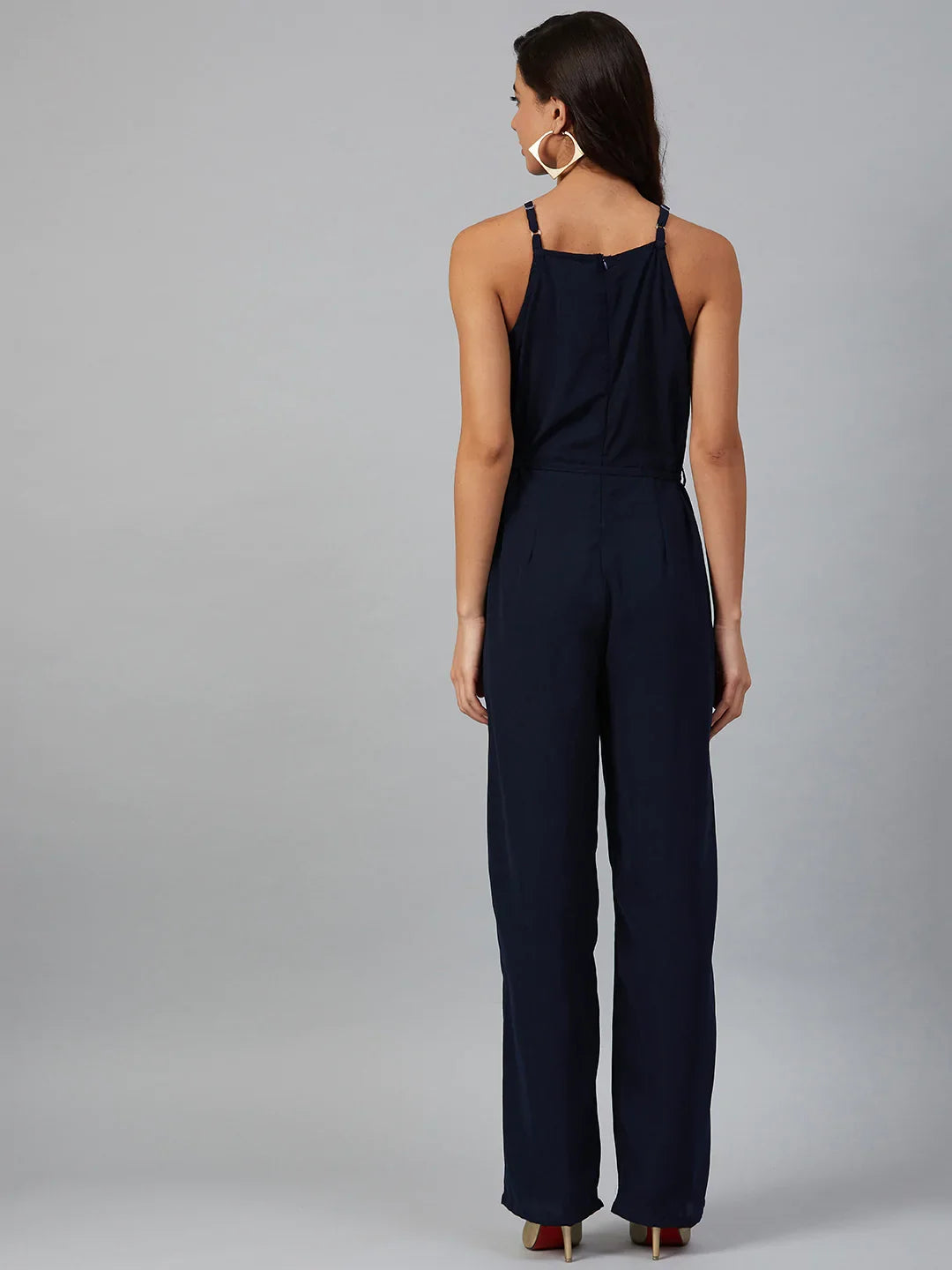 DesiQlo Women Jumpsuit - Blue - JUP_8012_Navy_XS