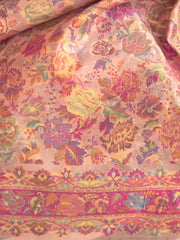 Women's  Blend Pink Woven Design Designer Saree With Blouse Piece-KERAT272003
