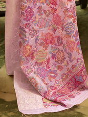 Women's  Blend Mauve Woven Design Designer Saree With Blouse Piece-KERAT272006