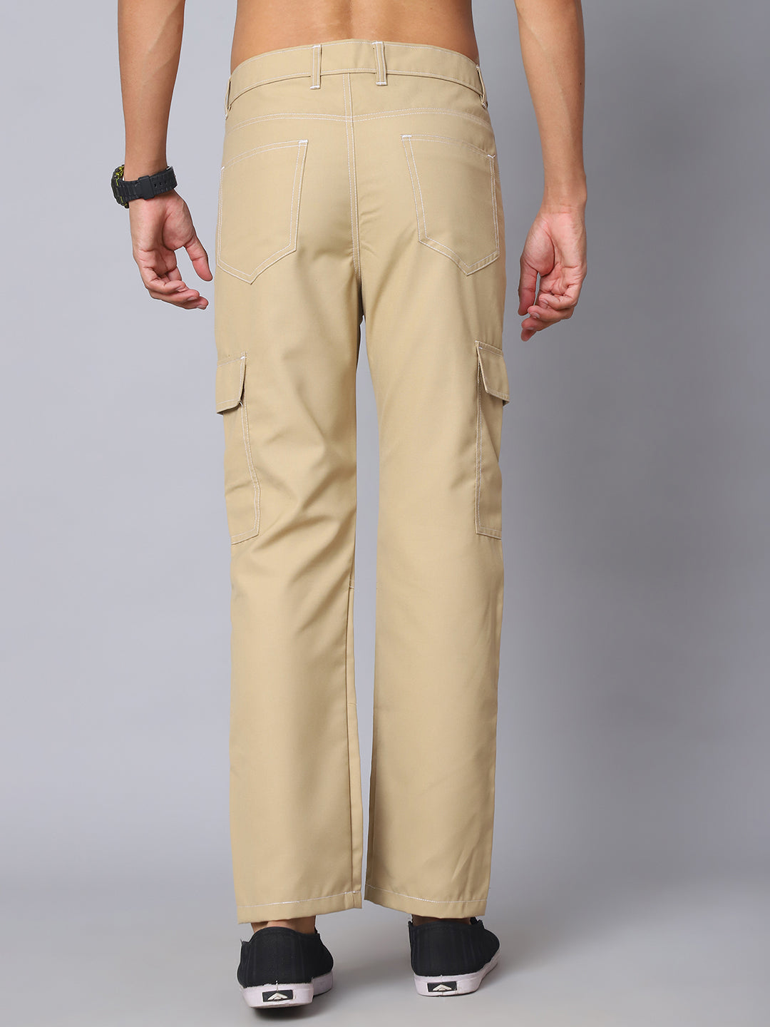 DesiQlo Men DesiQlo Men Cargos & Shorts - Beige