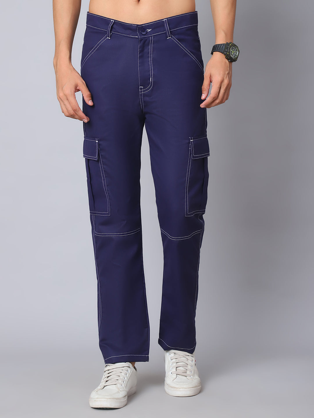DesiQlo Men DesiQlo Men Cargos & Shorts - Blue