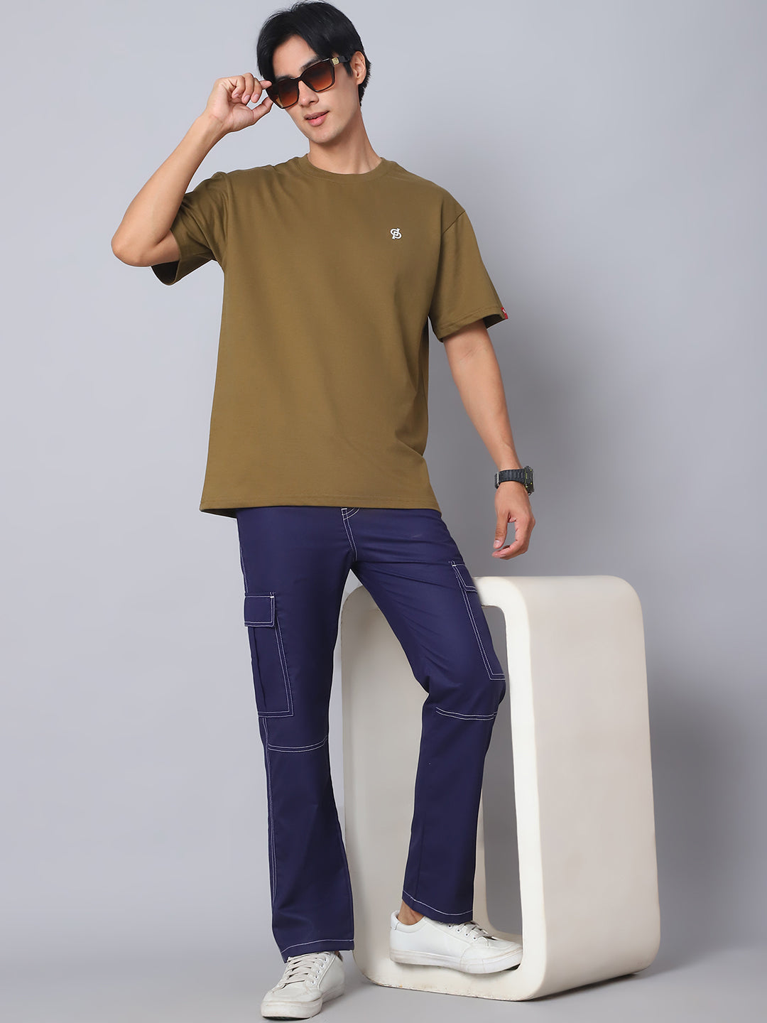 DesiQlo Men DesiQlo Men Cargos & Shorts - Blue
