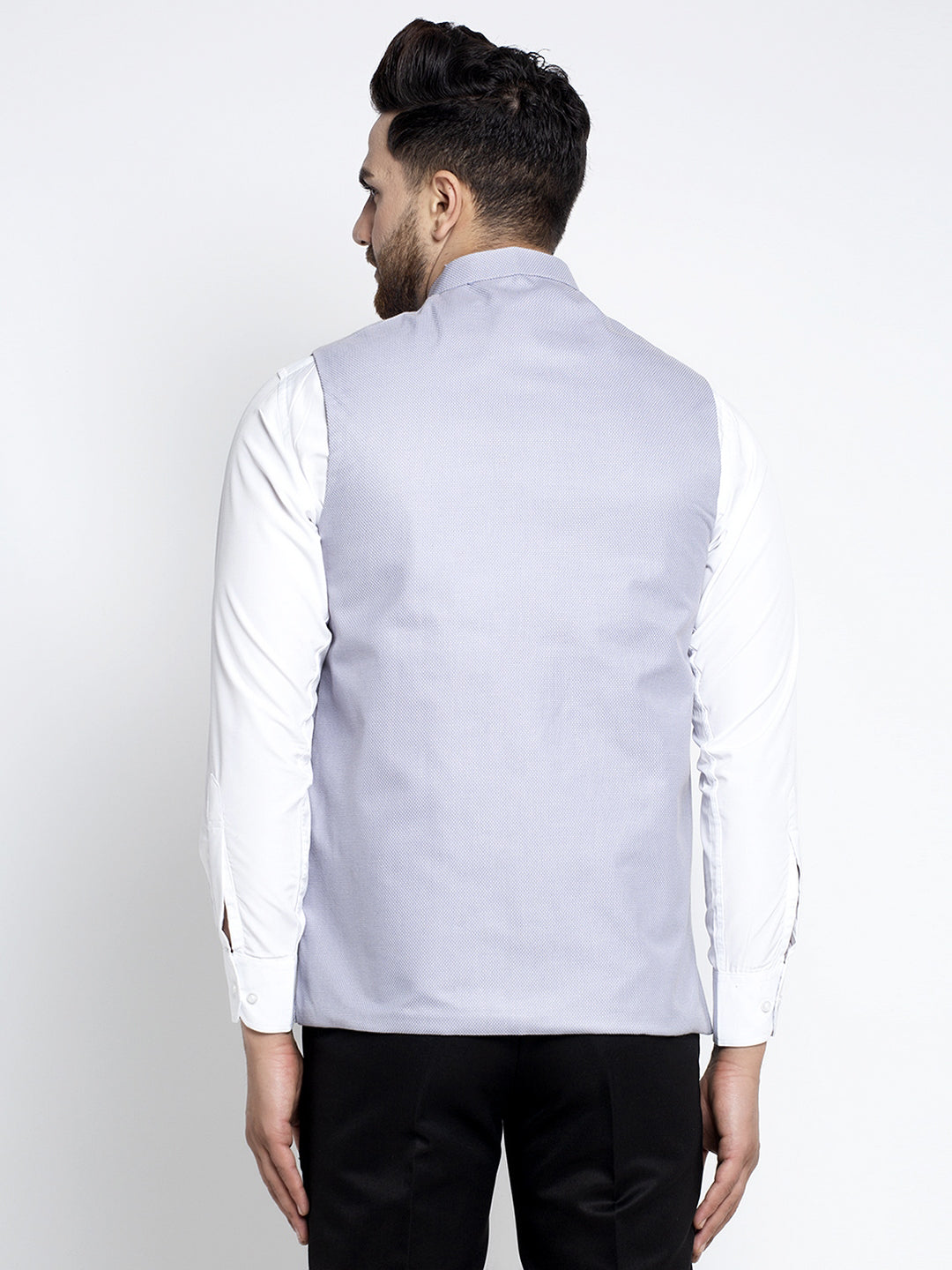 Men's Blue Nehru Jacket | Cotton Ethnic Nehru Jackets