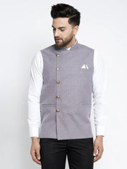 Men's Purple Nehru Jacket
