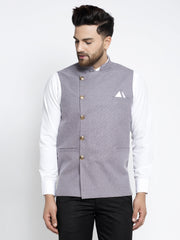Men's Purple Nehru Jacket