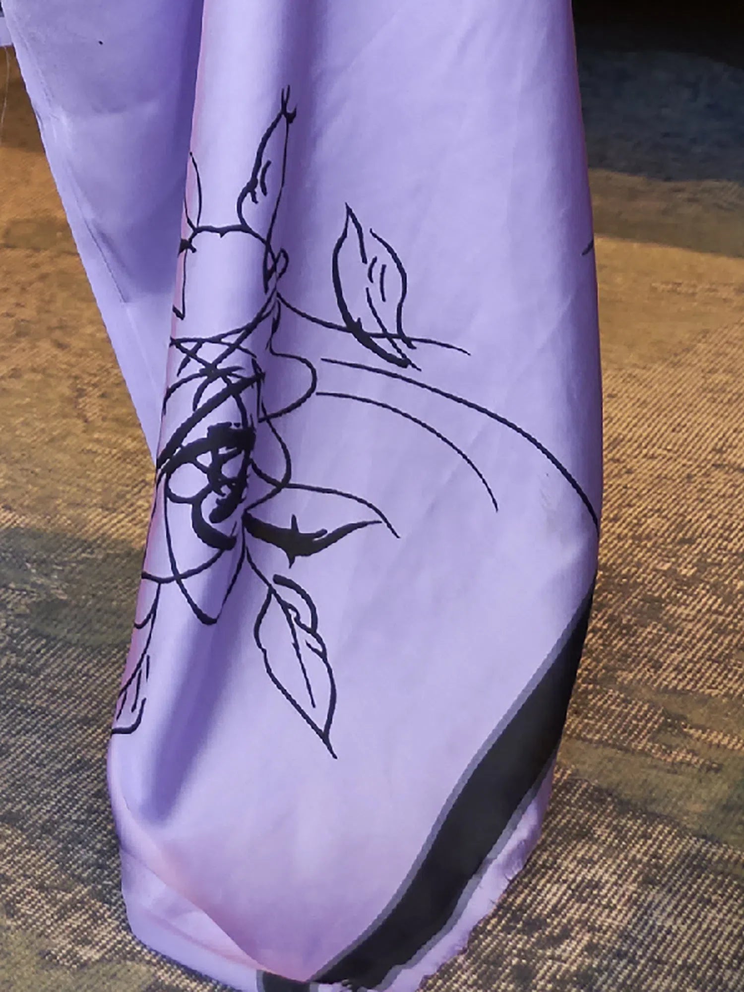 Lavender Printed Saree | Indian Wedding Sarees