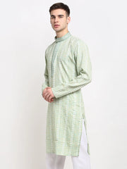 Men's Woven Assorted Kurtas-KO-642