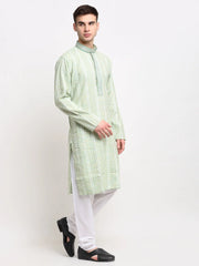 Men's Woven Assorted Kurtas-KO-642