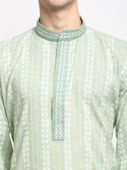 Men's Woven Assorted Kurtas-KO-642
