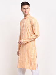 Men's Woven Kurtas-KO-642