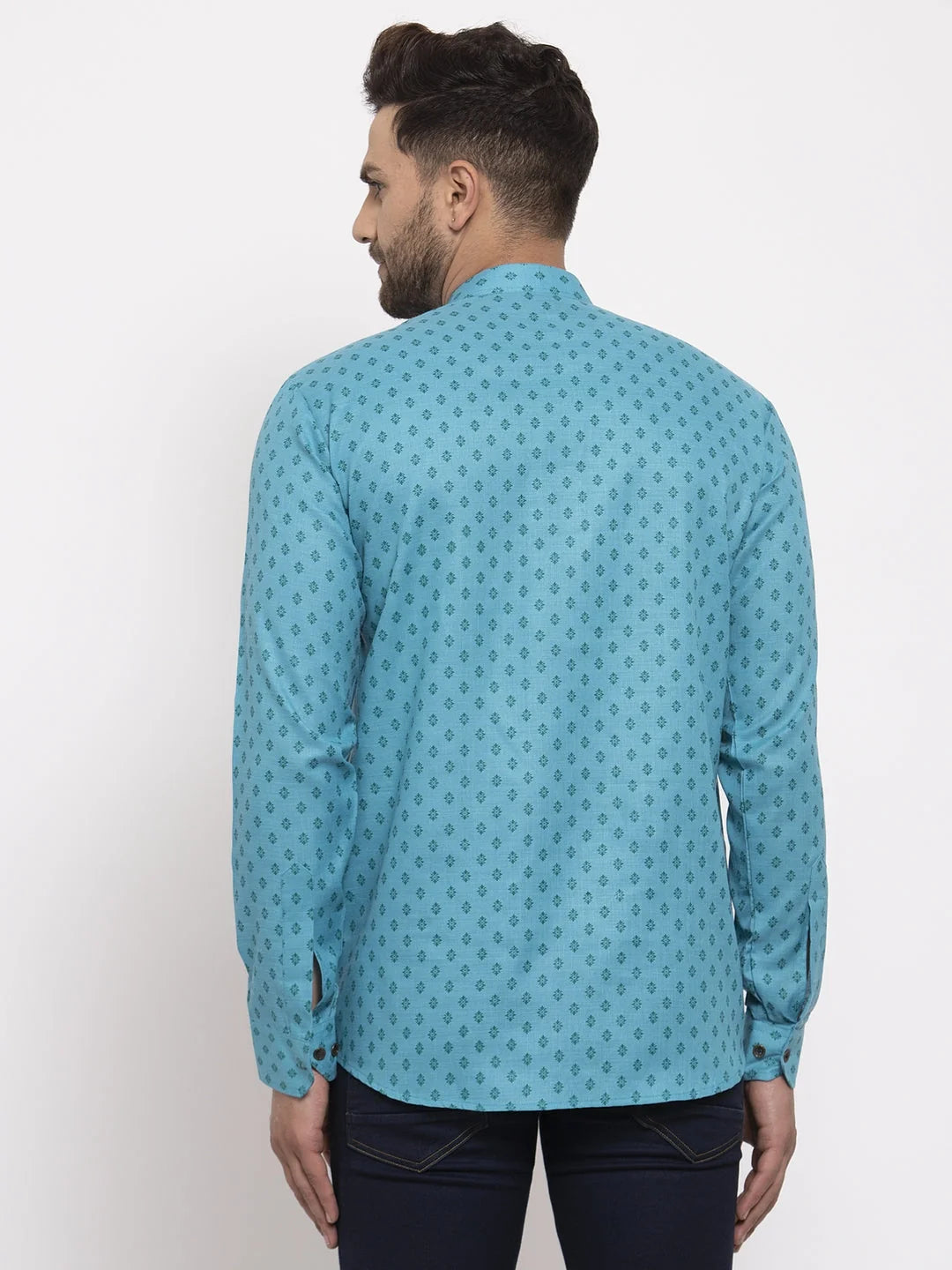 Stylish Men's Printed Cotton Kurta | Stylish Indian Kurta for Men