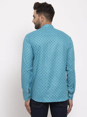 Men's Cotton Styled Assorted Printed Kurta
