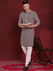 Sequin Embroidered Pure Assorted Cotton Kurtas