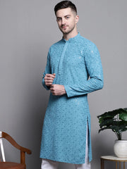Sequin Embroidered Pure Cotton Assorted Kurtas