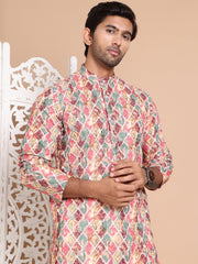 Printed and Emrbroidered Kurtas ( KO 5097Multi ) [FF] [D-12-13]