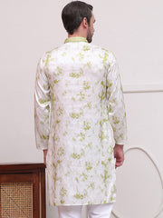 Stone Print With Embroidered kurtas ( KO 5102Green ) [FF] [Q-17]