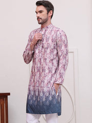 Digital Printed Kurtas ( KO 5104Magenta ) [FF] [P-7-8]